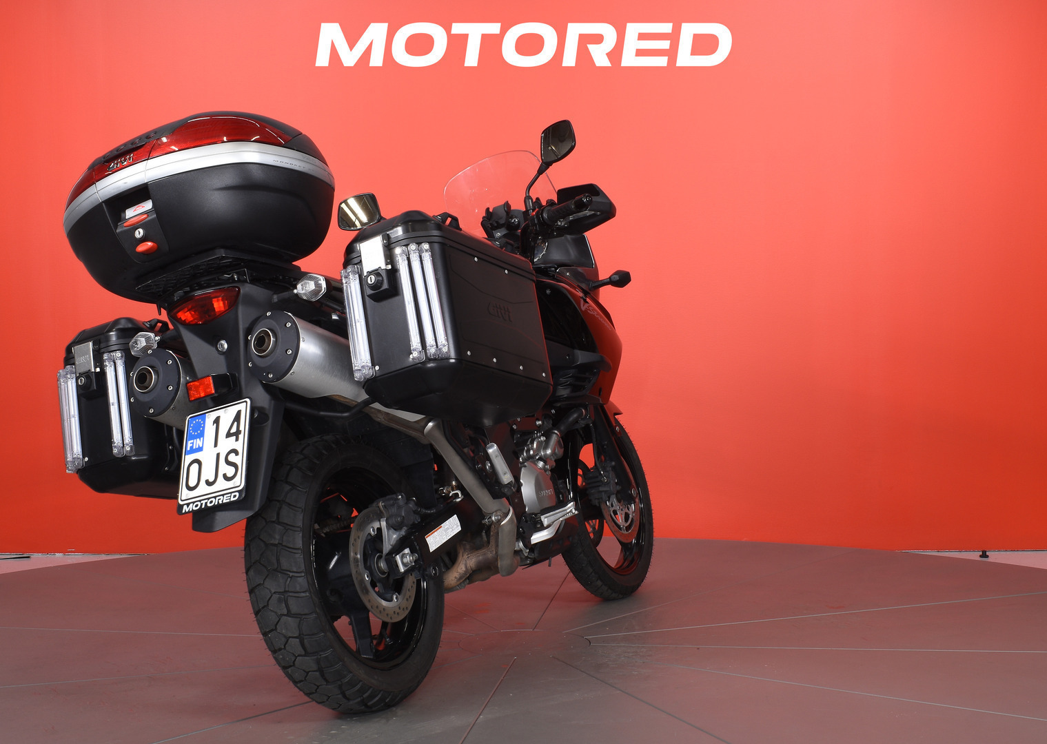 Suzuki - DL - 1000 V-Strom // 3x-laukut / Navi / Kahvalämppärit / - Moottoripyörä