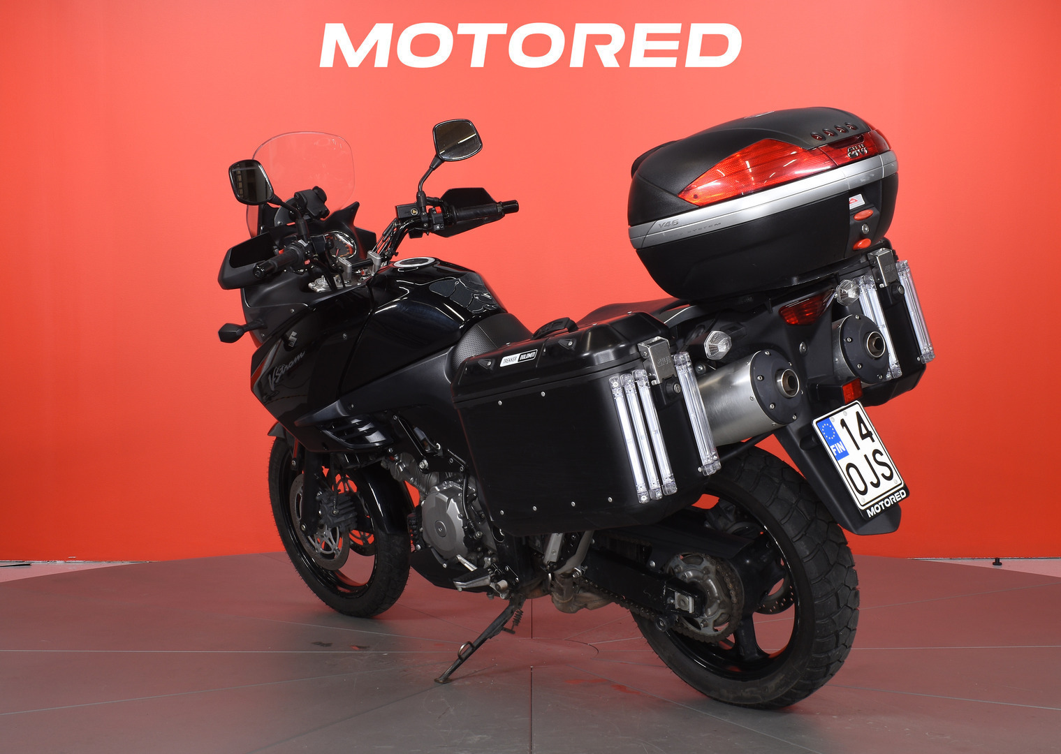 Suzuki - DL - 1000 V-Strom // 3x-laukut / Navi / Kahvalämppärit / - Moottoripyörä