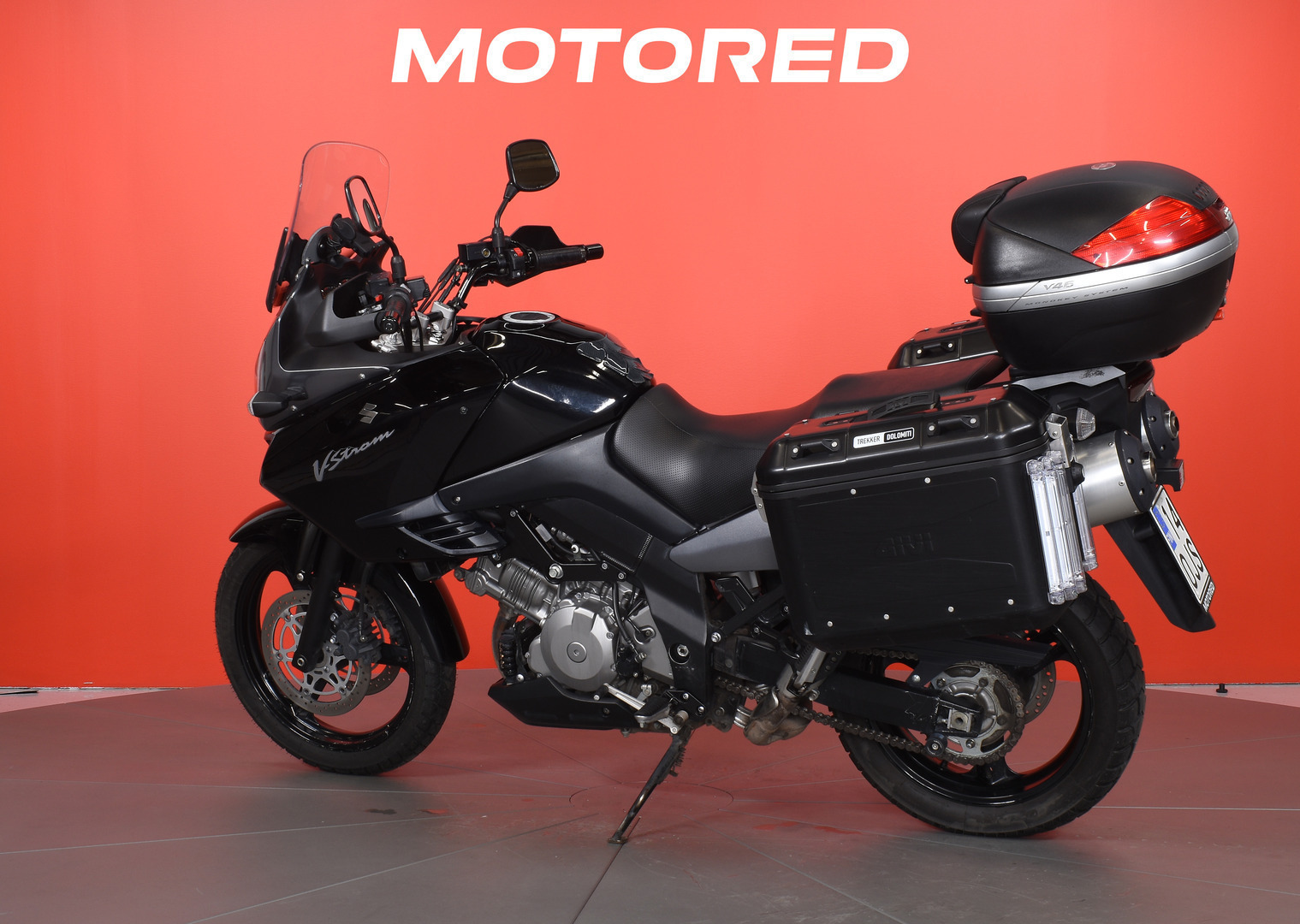 Suzuki - DL - 1000 V-Strom // 3x-laukut / Navi / Kahvalämppärit / - Moottoripyörä