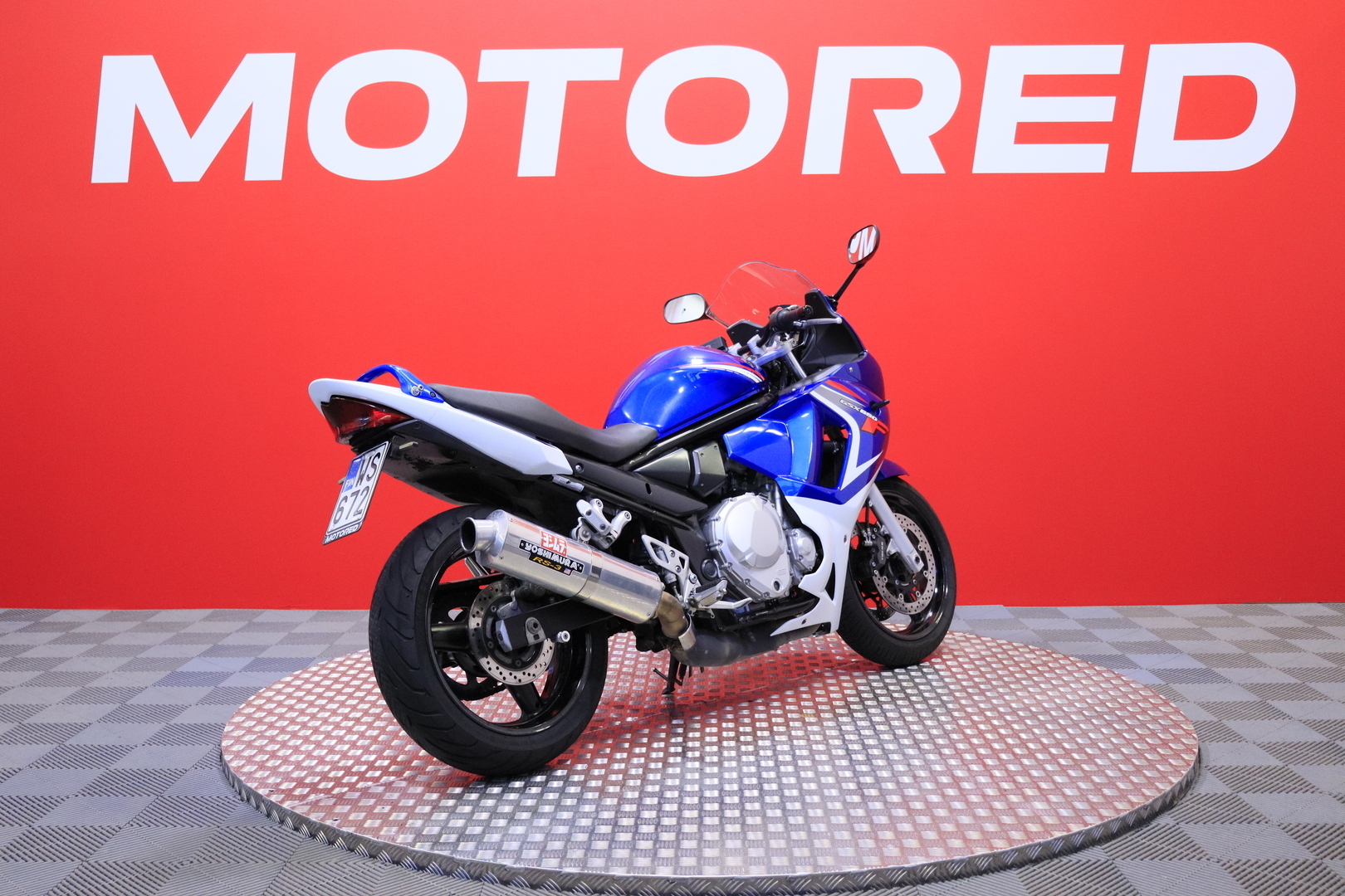 Suzuki - GSX - 650 F // Juuri saapunut! / A2 / Yoshimura / Suomi-pyörä / Huoltokirja // - Moottoripyörä