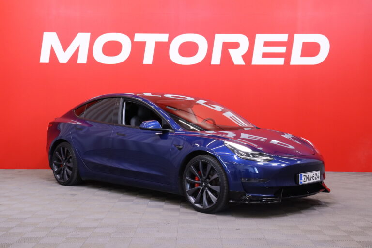 Tesla - Model 3 - Performance  // Suomi-Auto / FSD / Premium Audio / ASS / Lasikatto / LED // - Sedan