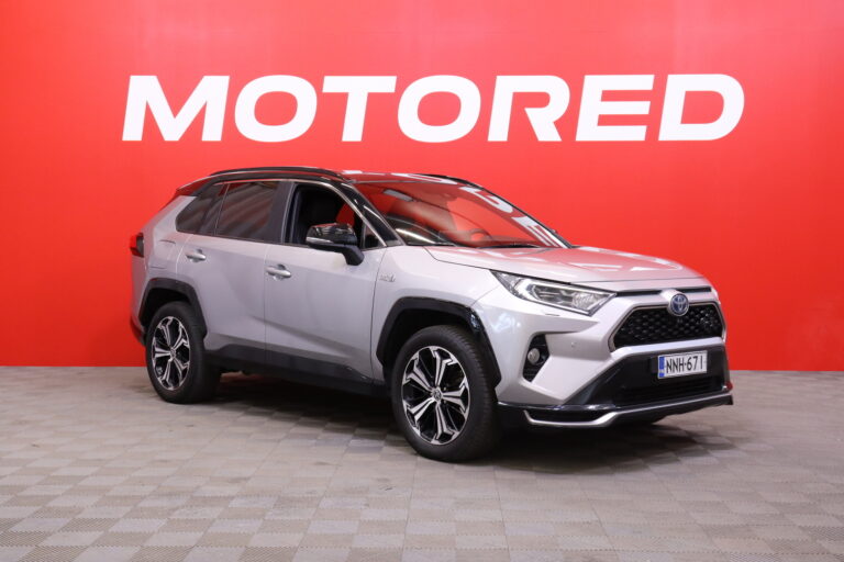 Toyota - RAV4 Plug-in - Hybrid 2,5 AWD-i Premium // HUD / Panoraama / Vetokoukku / JBL / ACC / 360° / Ilmastoidut penkit / Bluetooth / LED // - Maastoauto