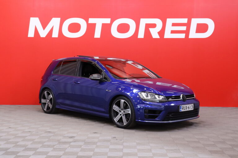 Volkswagen - Golf - R 2.0TSI 4Motion // DCC-alusta / Dynaudio / Kattoluukku / AppConnect / Keyless / P-Kamera / Tutkat / BLIS / Navi // - Farmari