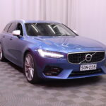 Volvo - V90 - D3 R-Design aut // LED / Adapt.vakkari / Pilot assist / Webasto / Koukku / VOC / Navi / Keyless / Tutkat / Lohkolämmitin - Farmari