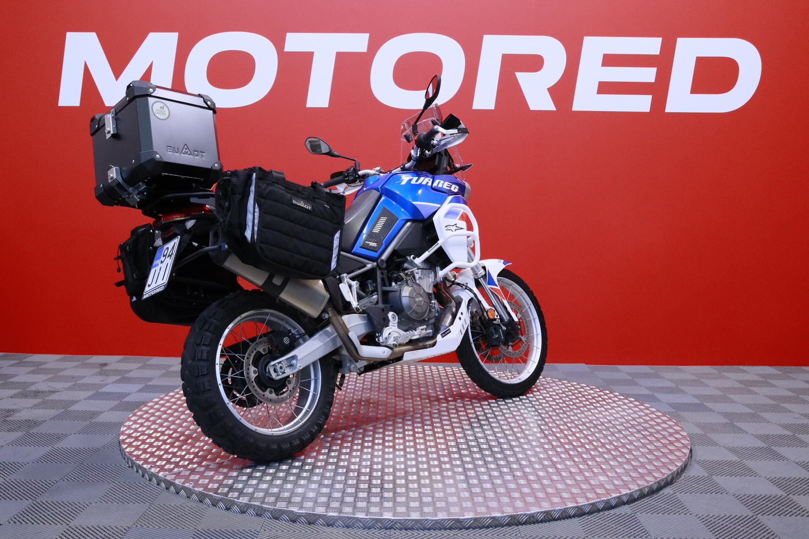 Aprilia - TUAREG - 660 // Suomi-pyörä / 3x Laukut / Vakkari / Shifter // - Moottoripyörä