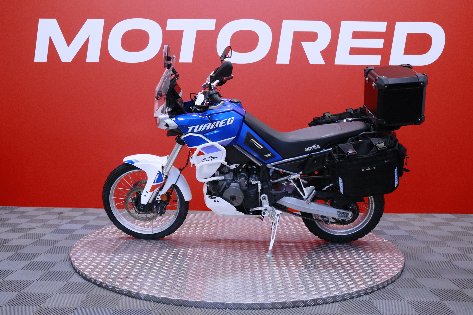 Aprilia - TUAREG - 660 // Suomi-pyörä / 3x Laukut / Vakkari / Shifter // - Moottoripyörä
