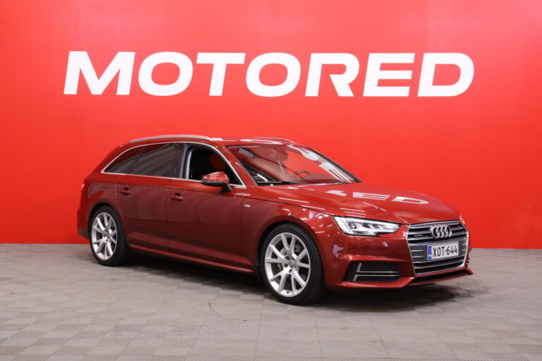 Audi - A4 - Avant Business Sport Comfort S line Edition 2,0 TDI 140 kW quattro S tronic // Suomi-auto / Webasto / Koukku // - Farmari