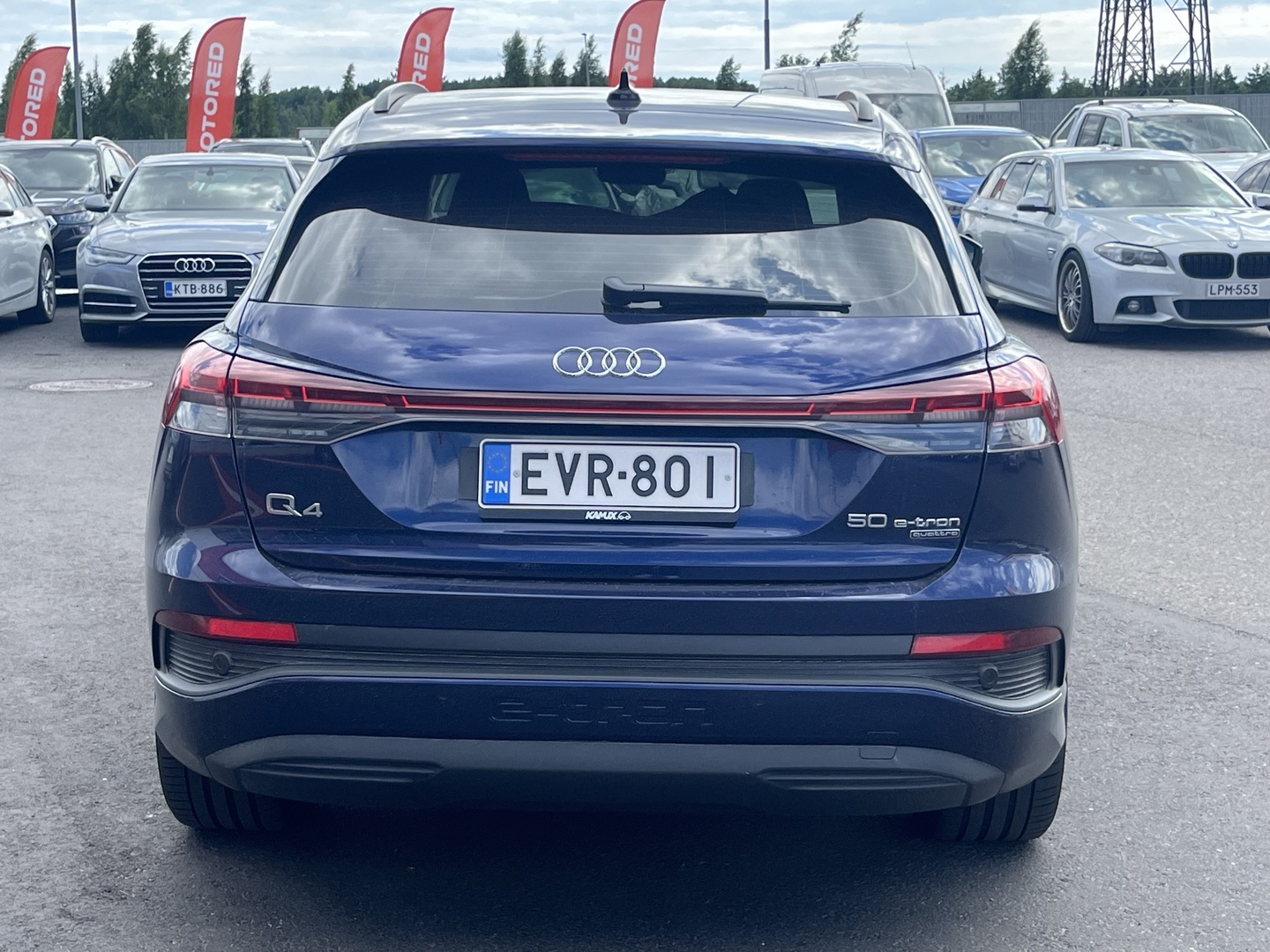 Audi - Q4 e-tron - 50 quattro // Matrix LED / Sonos Audio / ACC / Muistipenkki / Kamera / Sporttipenkit // - Farmari