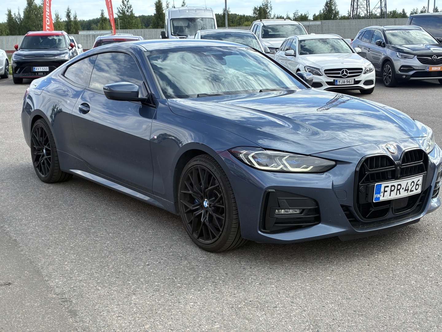 BMW - 420 - G22 Coupé 420i A Business M Sport // Suomi-auto / Laser / ACC / HUD / 360° / Muistinahat / Hifi / DAP // - Coupe