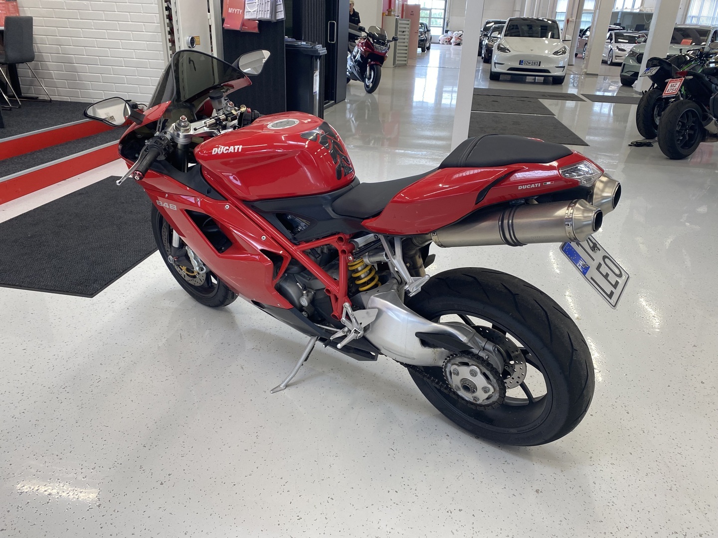 Ducati - 848 - // Juuri saapunut! / Suomipyörä / Vähän ajettu // - Moottoripyörä