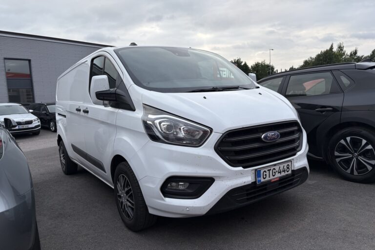 Ford - Transit Custom - 320 2,0TDCi 130 hv M6 Etuveto Trend Van N1 L2H1 **2-om Suomi-auto / Läpijuostava / Webasto / Koukku** - Pakettiauto