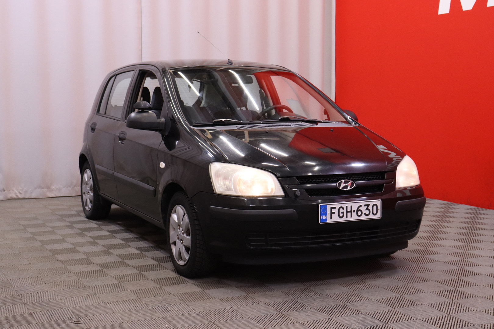 Hyundai - Getz - 4D GETZ HATCHBACK  // Lohkolämmitin / Radio / Ilmastointi // - Viistoperä