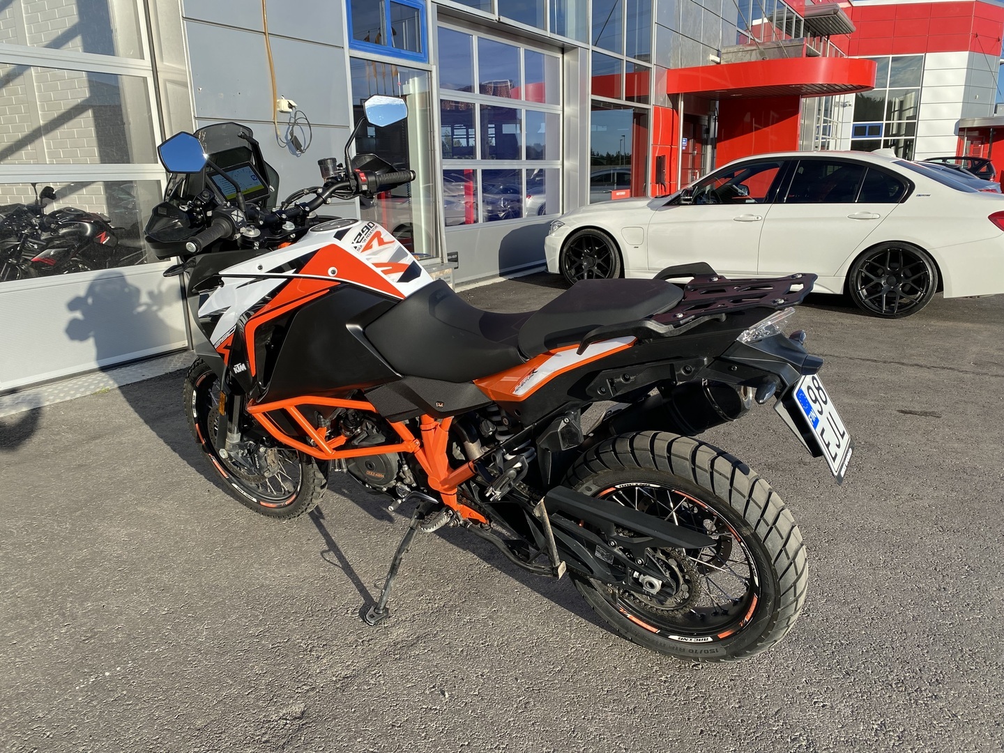 KTM - 1290 Super Adventure R - // Juuri saapunut! / Merkkihuollettu / 2. om. Suomipyörä / Kahvanlämppärit / Vakkari / Wings // - Moottoripyörä