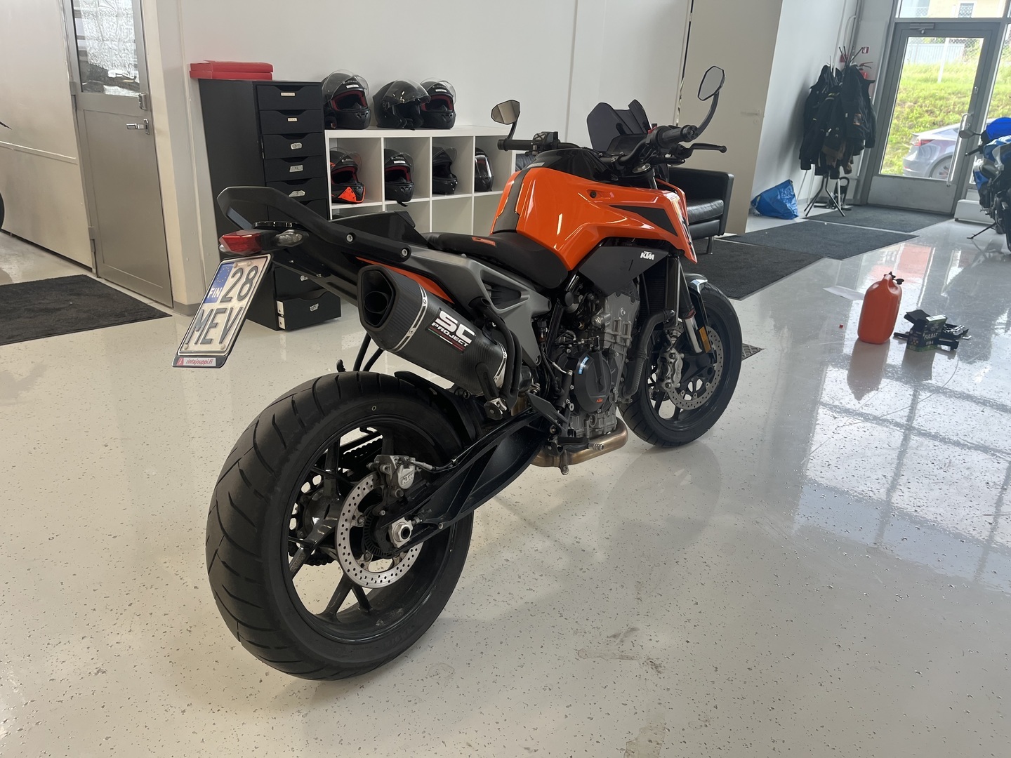 KTM - 790 - Duke // Juuri Saapunut / SC-project Putkisto / Ajo-modet // - Moottoripyörä
