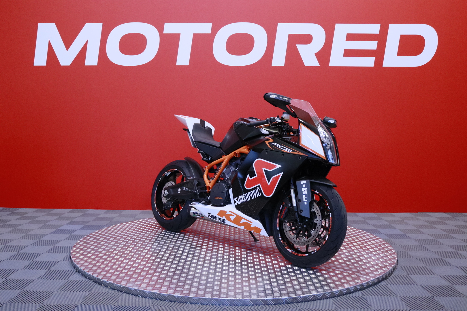 KTM - RC - 8R // GPR-Putkisto / Siisti! // - Moottoripyörä