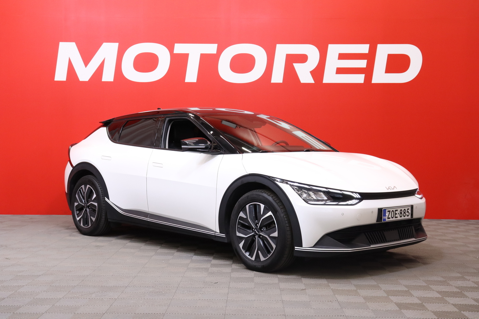 Kia - EV6 - RWD 77kWh 229 hv // Merkkihuollettu Suomi-auto / ACC / Kamera / Ratinlämmitin / Lämpöpumppu / Navi / LED / CarPlay - Maastoauto