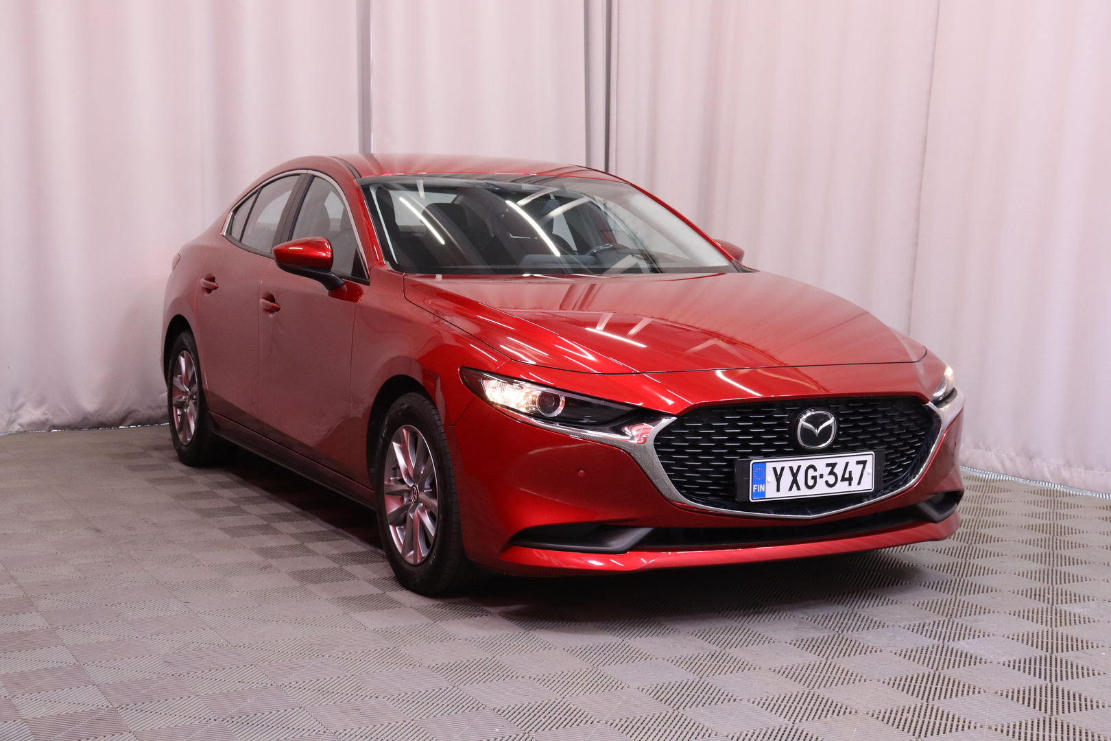 Mazda - Mazda3 - Sedan 2,0 (150hv) M Hybrid e-Skyactiv-G Vision Plus Business AT // 1.Om. Suomiauto / ACC / Kamera / HUD / Navi // - Sedan
