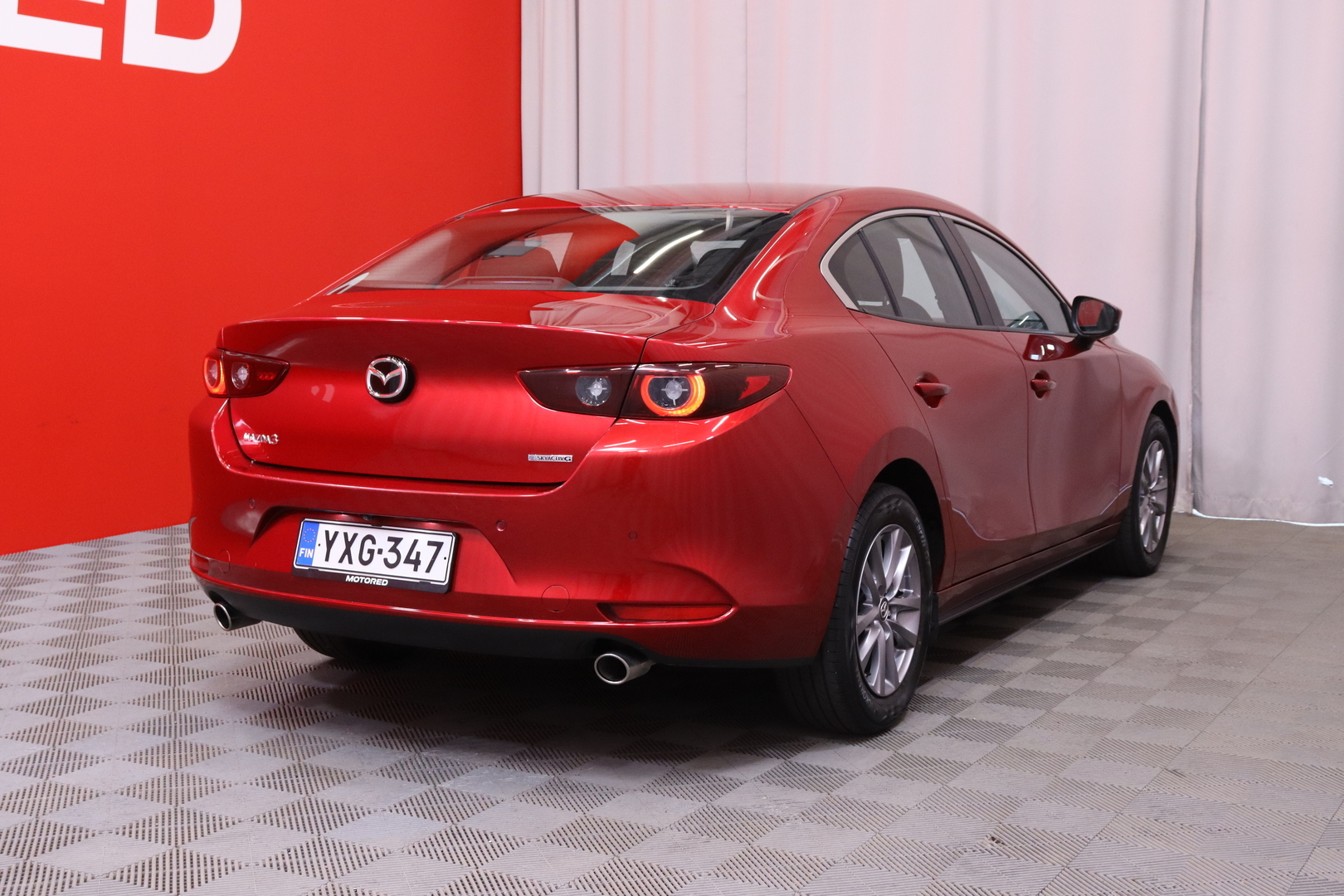 Mazda - Mazda3 - Sedan 2,0 (150hv) M Hybrid e-Skyactiv-G Vision Plus Business AT // 1.Om. Suomiauto / ACC / Kamera / HUD / Navi // - Sedan