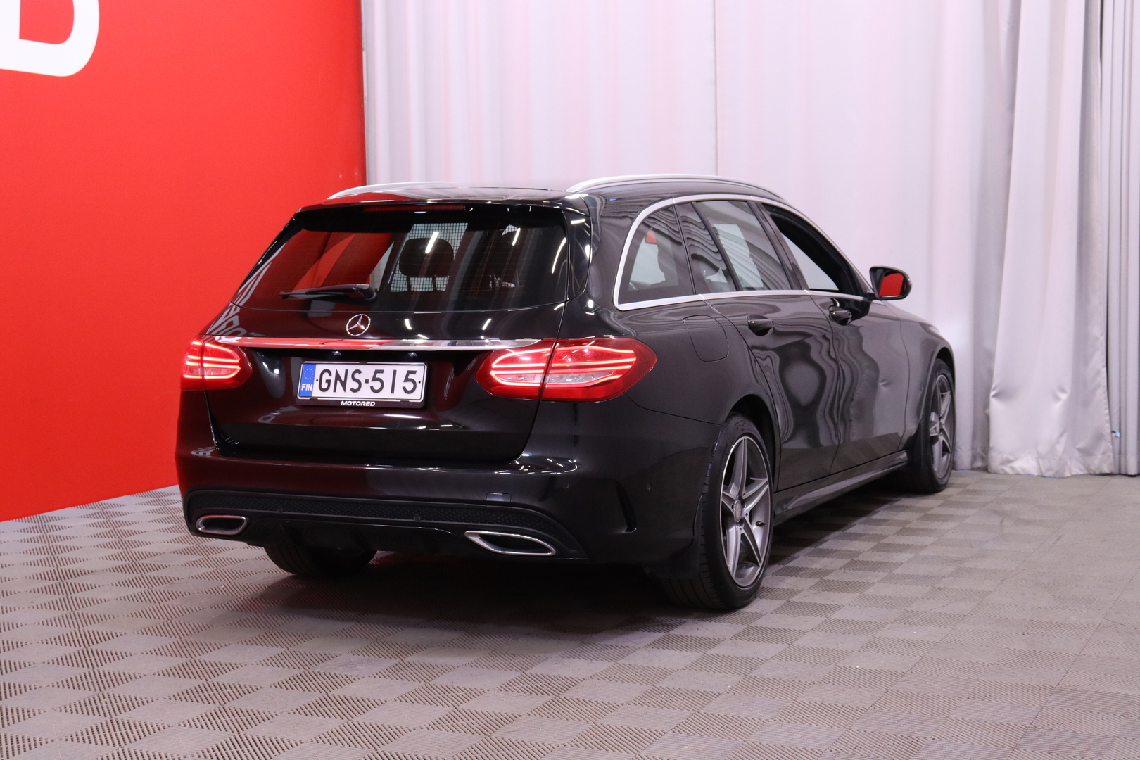 Mercedes-Benz - C - 200 d T A AMG Premium Edition // Burmester / Distronic Pro / Nahkapenkit / Bluetooth / Navi / LED // - Farmari