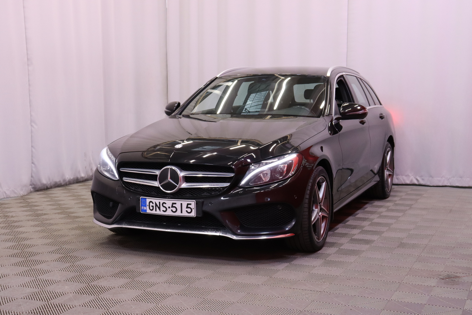Mercedes-Benz - C - 200 d T A AMG Premium Edition // Burmester / Distronic Pro / Nahkapenkit / Bluetooth / Navi / LED // - Farmari