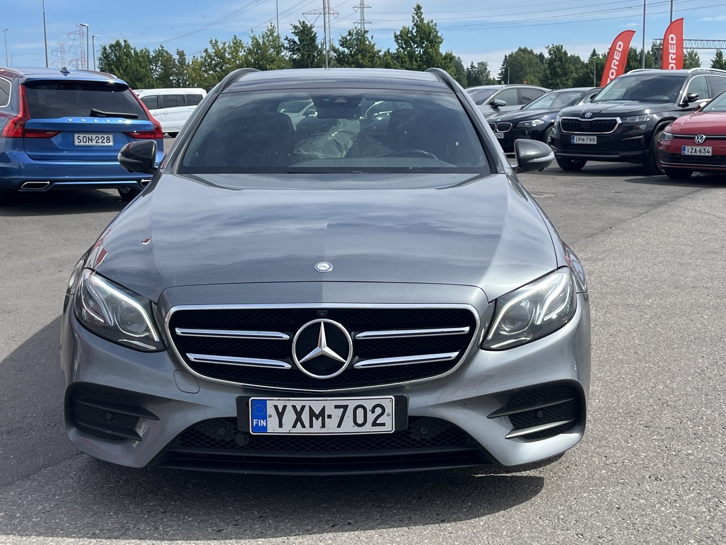 Mercedes-Benz - E - 220 d AMG / Multibeam / Burmester / 360° / Webasto / Keyless / Panoraama / Night paketti / Juuri saapunut! - Farmari