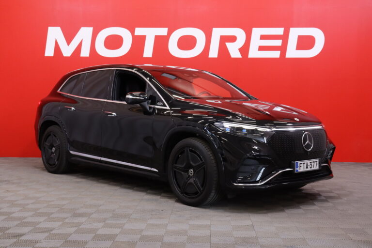 Mercedes-Benz - EQS SUV - 450 4MATIC SUV AMG Edition 7p // Burmester / Koukku / 4-pyöräohjaus / Distronic+ / HUD / Panorama / Ilma-alusta // - Maastoauto