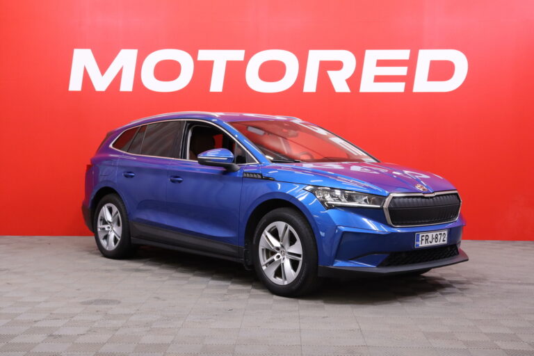 Skoda - Enyaq - Suomi-auto / Lämpöpumppu / HUD / 360° / Koukku / ACC / Navi // - Maastoauto