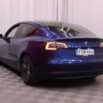 Tesla - Model 3 - Long Range // AMD Ryzen / ACC / Koukku / Deep Blue metallic / Ratinlämmitin / ACC / Panorama / Kamera / Lämpöpumppu // - Sedan