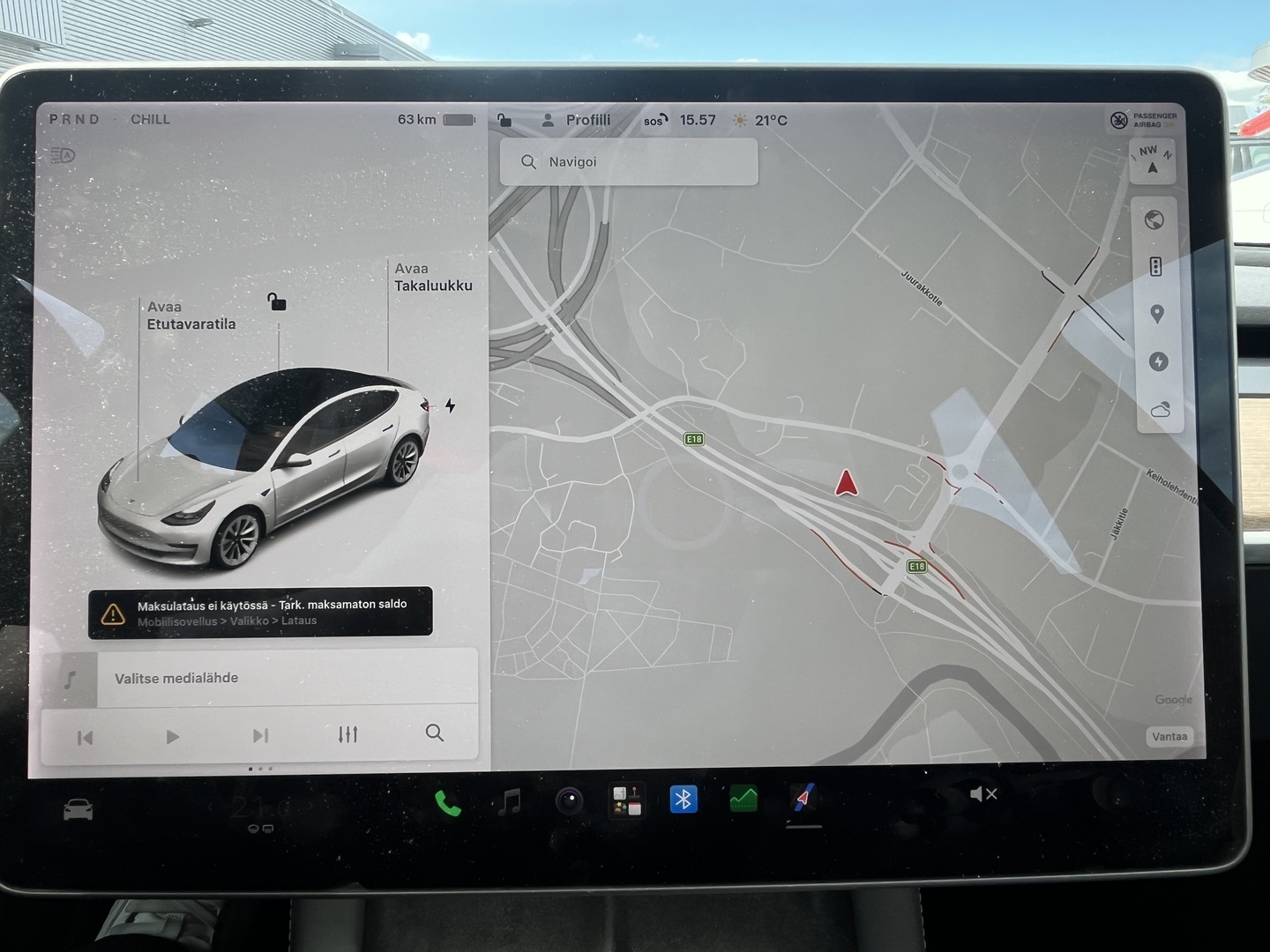Tesla - Model 3 - Long Range - Sedan