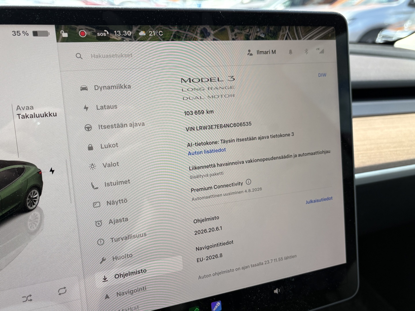 Tesla - Model 3 - Long Range - Sedan
