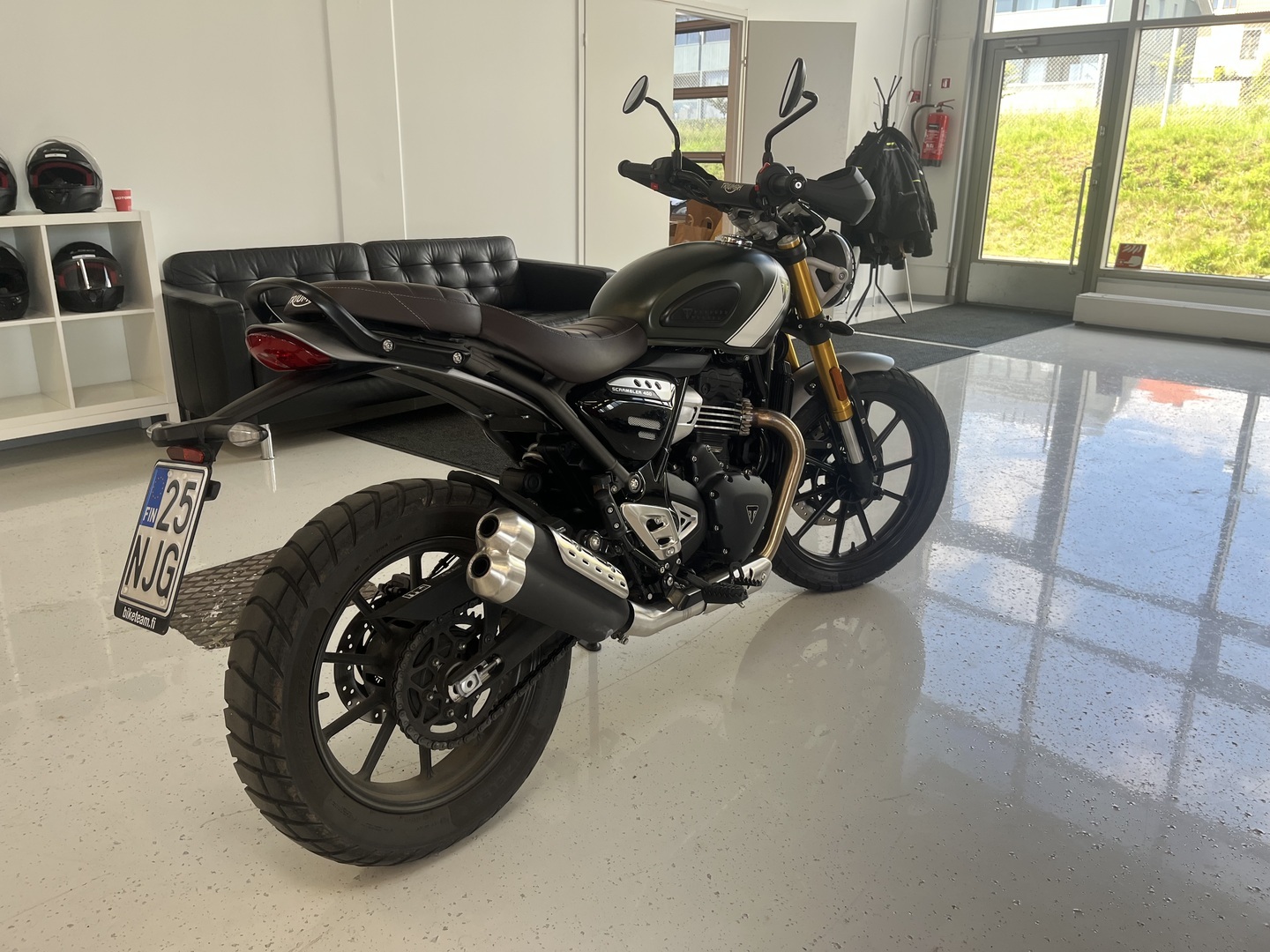 Triumph - SCRAMBLER - // Juuri Saapunut! / A2-pyörä / Todella Siisti! // - Moottoripyörä