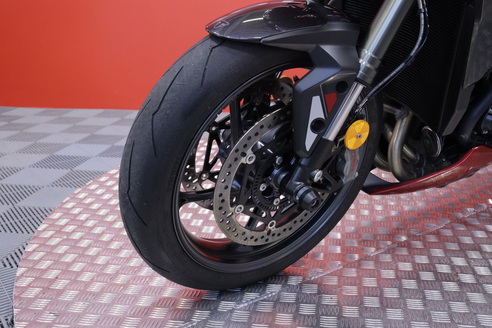 Triumph - STREET TRIPLE - 765 RS // Suomi-pyörä / Vakkari / ABS / Shifter // - Moottoripyörä