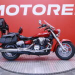 Yamaha - XVS - 1300 A Midnight Star // Suomi-pyörä / 3x Laukut / Selkänoja // - Moottoripyörä