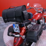 Yamaha - XVS - 1300 A Midnight Star // Suomi-pyörä / 3x Laukut / Selkänoja // - Moottoripyörä