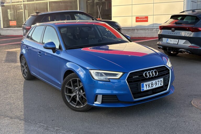 Audi - A3 - Sportback Pro Business Sport Edition 2,0 TFSI 140 kW quattro S tronic / Suomi-auto / Matrix / ACC / Sporttipenkit / - Viistoperä
