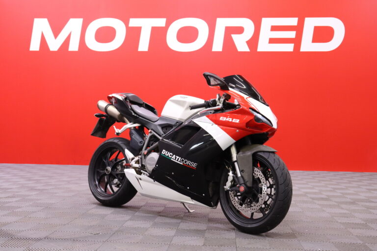 Ducati - 848 - // Suomi-Pyörä / Ohjausiskari / Nopea kotiintoimitus! // - Moottoripyörä