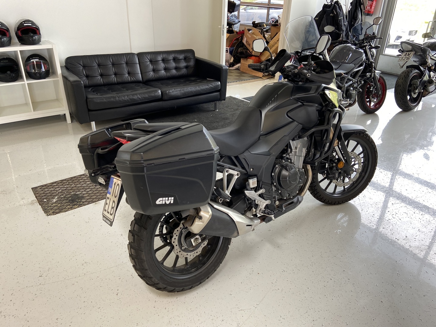 Honda - CB - 500 X // Juuri saapunut! / Suomi-pyörä / Laukut // - Moottoripyörä