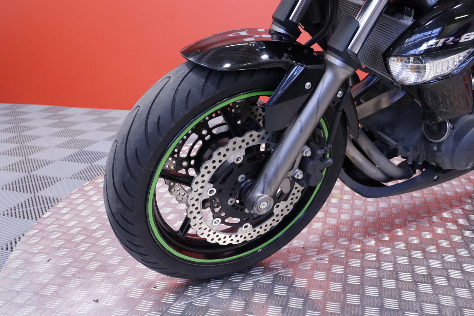 Kawasaki - ER-6n - // Juuri saapunut! / Led-Takavalo / Hyvät renkaat // - Moottoripyörä