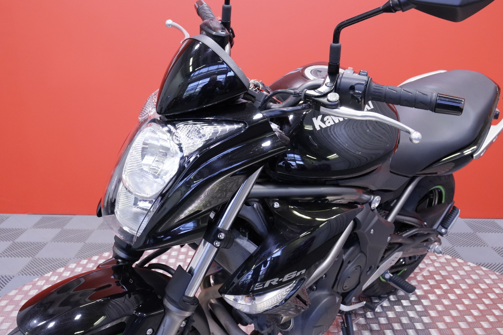 Kawasaki - ER-6n - // Juuri saapunut! / Led-Takavalo / Hyvät renkaat // - Moottoripyörä