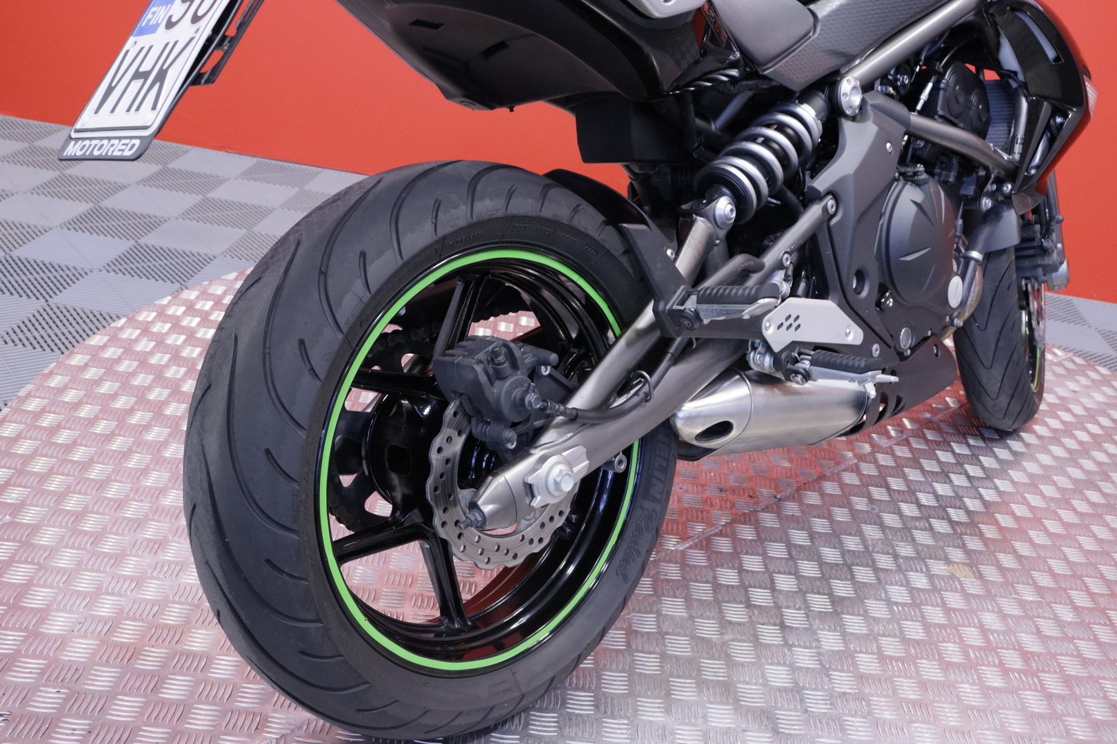 Kawasaki - ER-6n - // Juuri saapunut! / Led-Takavalo / Hyvät renkaat // - Moottoripyörä