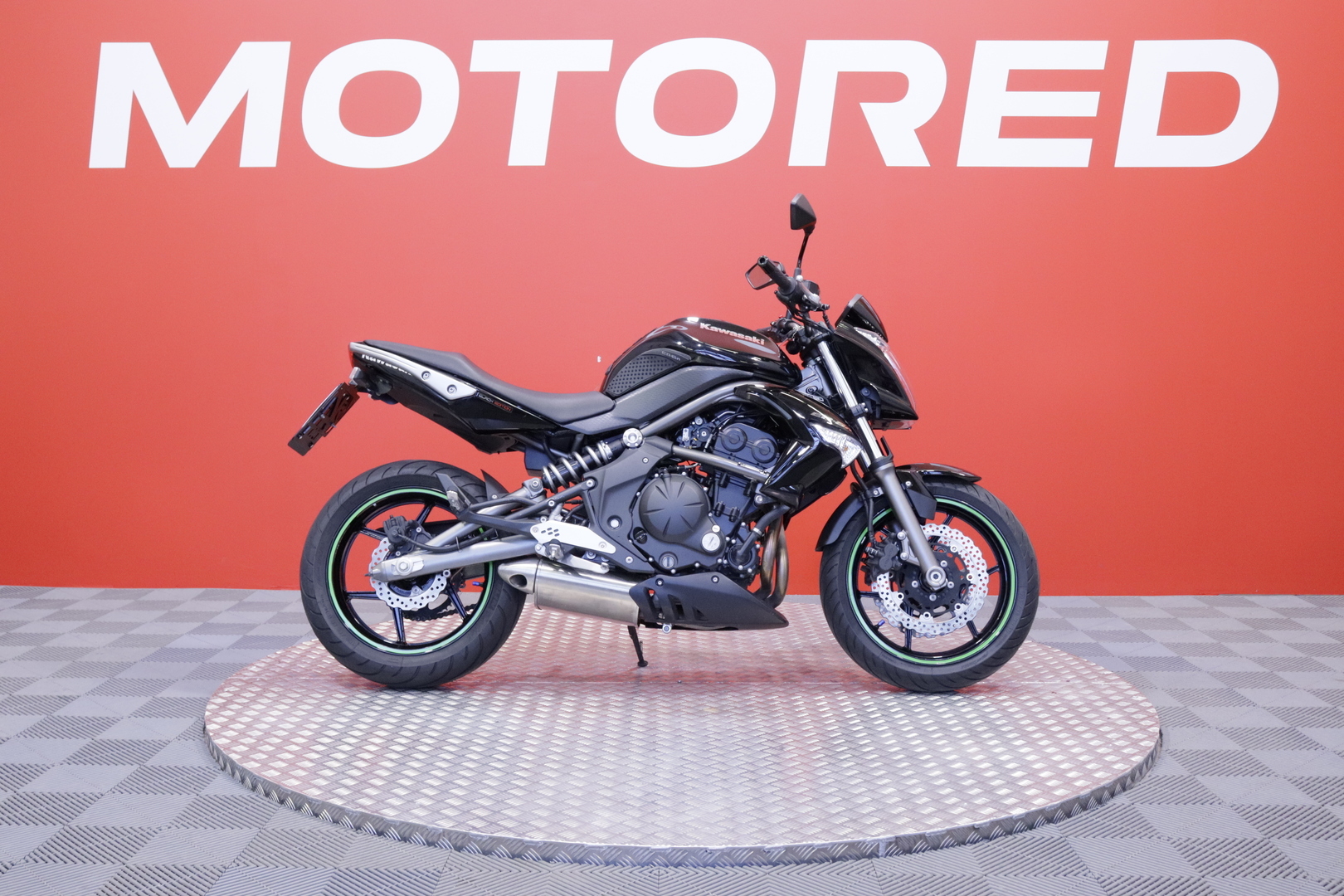 Kawasaki - ER-6n - // Juuri saapunut! / Led-Takavalo / Hyvät renkaat // - Moottoripyörä