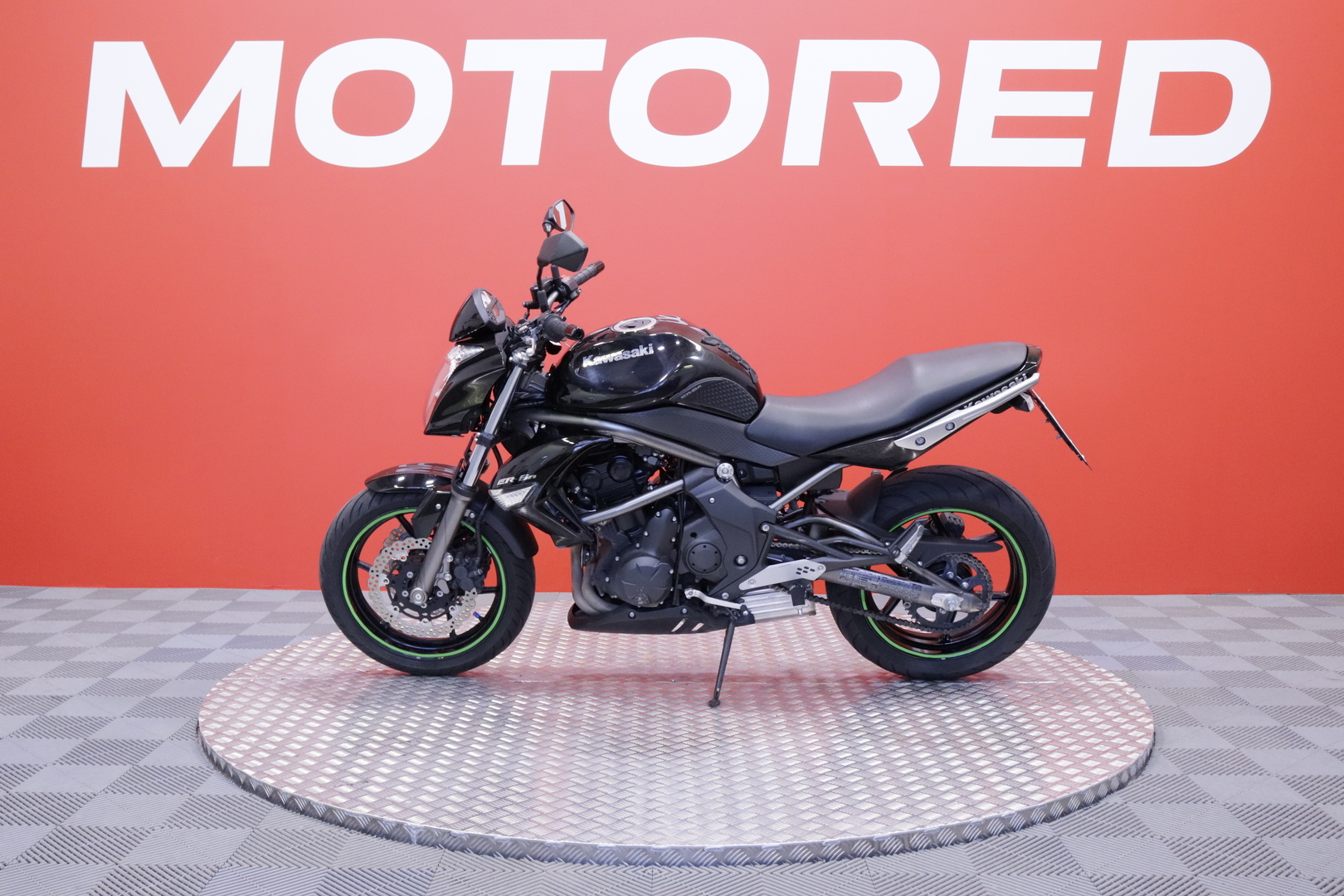 Kawasaki - ER-6n - // Juuri saapunut! / Led-Takavalo / Hyvät renkaat // - Moottoripyörä