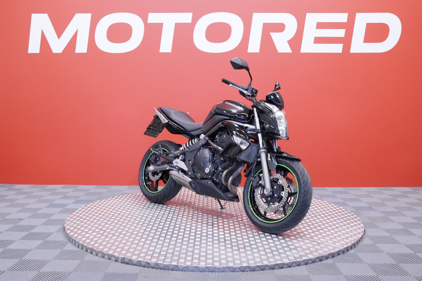 Kawasaki - ER-6n - // Juuri saapunut! / Led-Takavalo / Hyvät renkaat // - Moottoripyörä