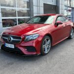 Mercedes-Benz - E - 220 d 4Matic A Coupé Business AMG // Multibeam / SUOMI-auto / Kamera / Hyacinth Red // - Coupe