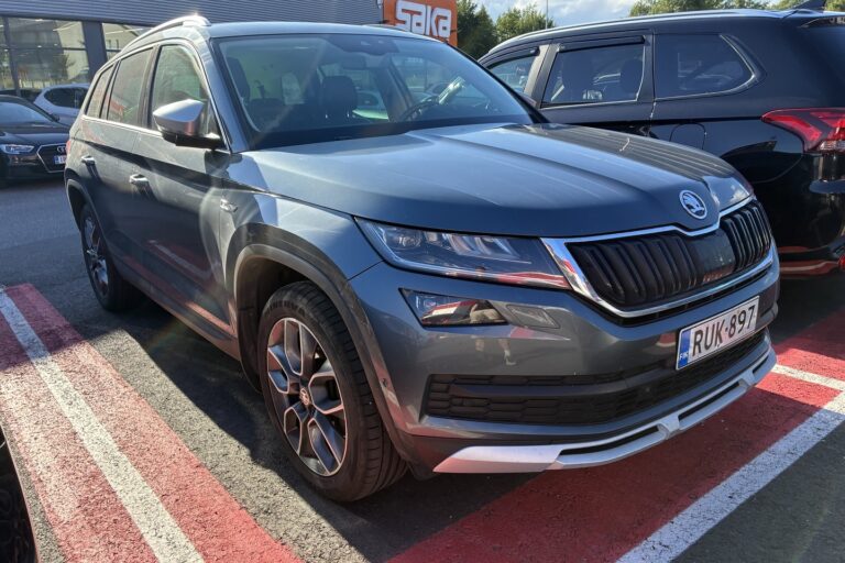 Skoda - Kodiaq - 2,0 TDI 190 4x4 Scout DSG Autom 7P // ACC / LED / Canton / Digimittari / Webasto / Koukku // - Farmari