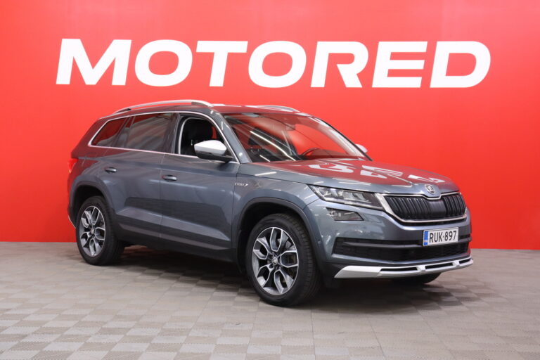 Skoda - Kodiaq - 2,0 TDI 190 4x4 Scout DSG Autom 7P // ACC / LED / Canton / Digimittari / Webasto / Koukku // - Farmari