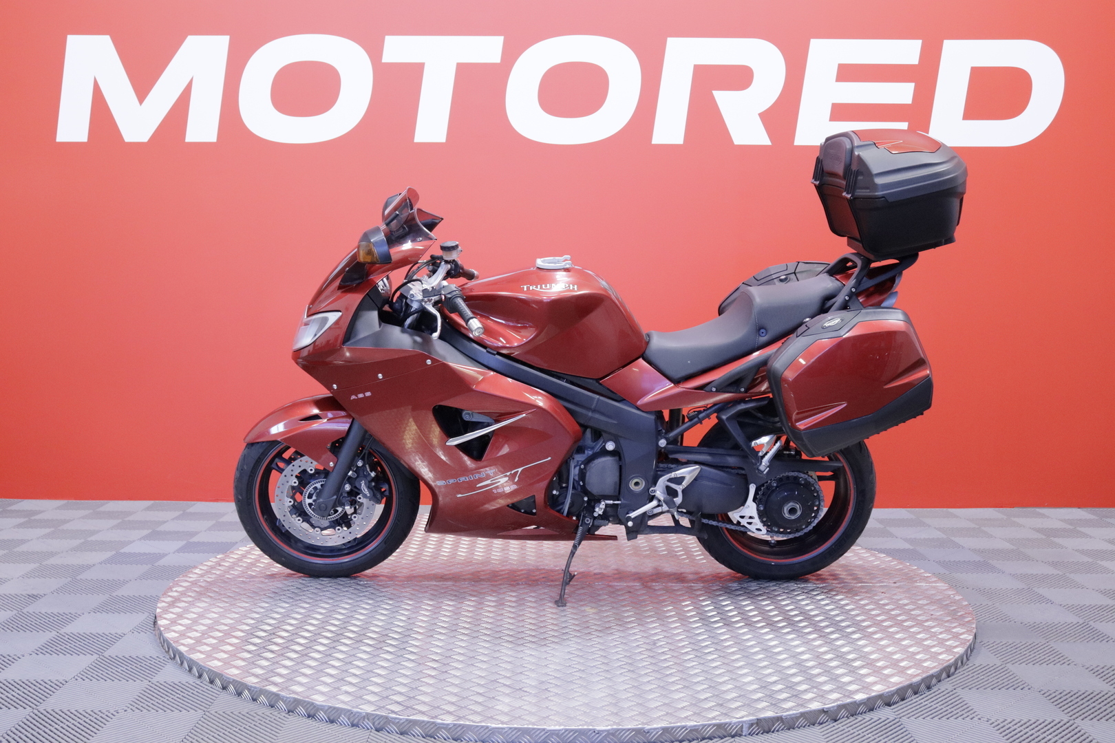 Triumph - Sprint - ST // Huoltokirja / 3x Laukut / Suomi-Pyörä / ABS // - Moottoripyörä