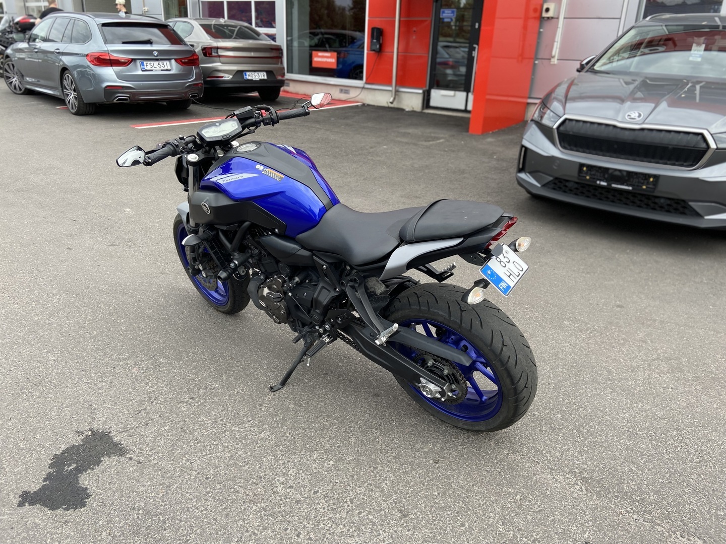 Yamaha - MT-07 - // Huoltokirja / Suomi-pyörä / MIVV putkisto // - Moottoripyörä