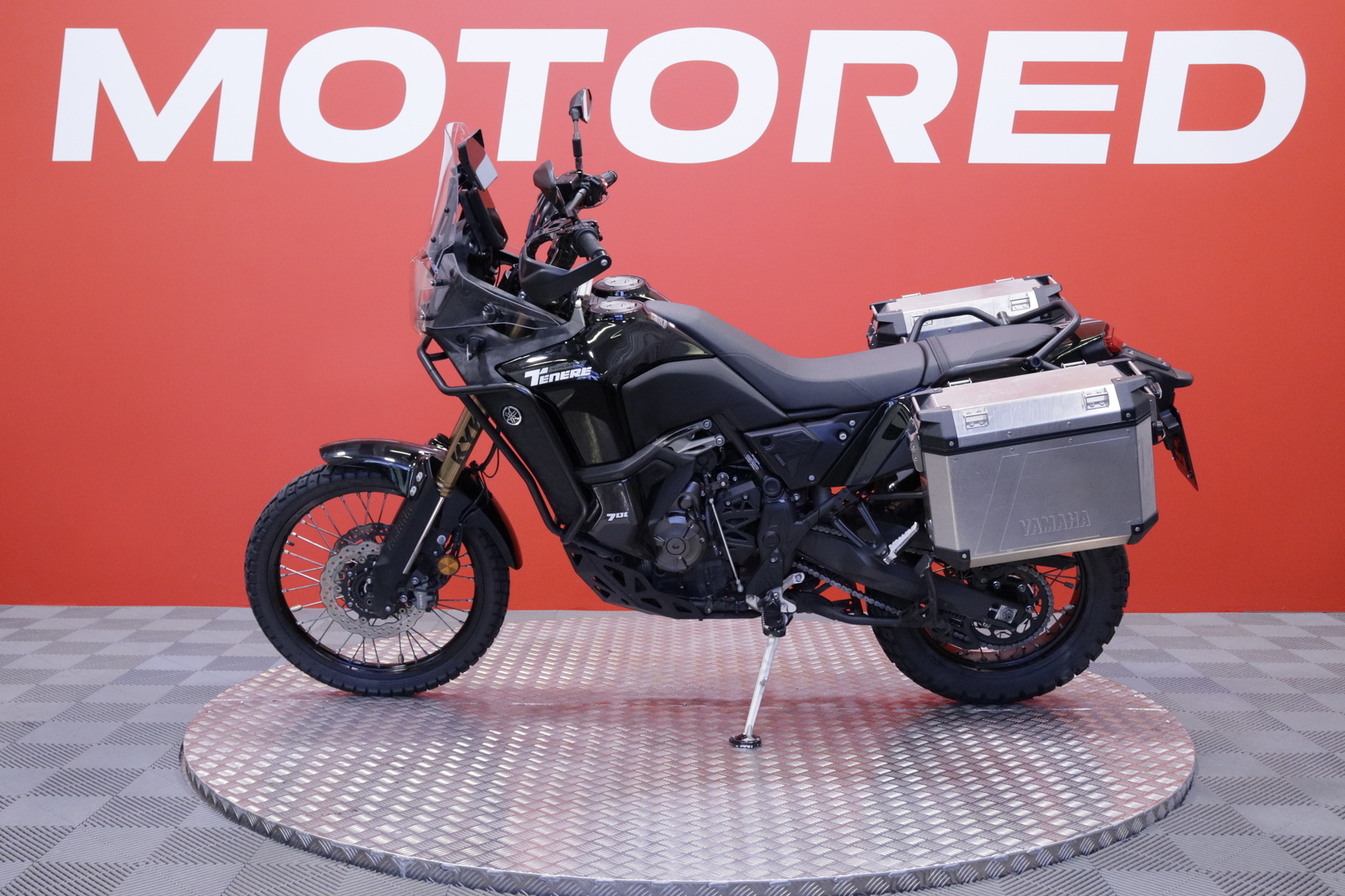 Yamaha - XTZ - 700 Tenere World Raid // Juuri saapunut! / Laukut / Navi / Raudat // - Moottoripyörä