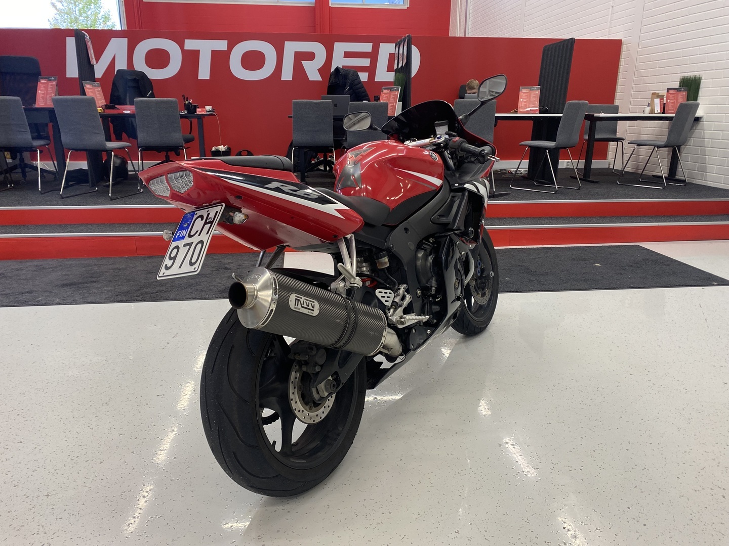 Yamaha - YZF-R6 - // Juuri saapunut / MIVV Slipari / Öhlins ohjausiskari // - Moottoripyörä